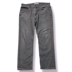 Joes Jeans The Brixton Straight Leg Dewitt Wash Gray Denim 5 pocket Mens 34x27